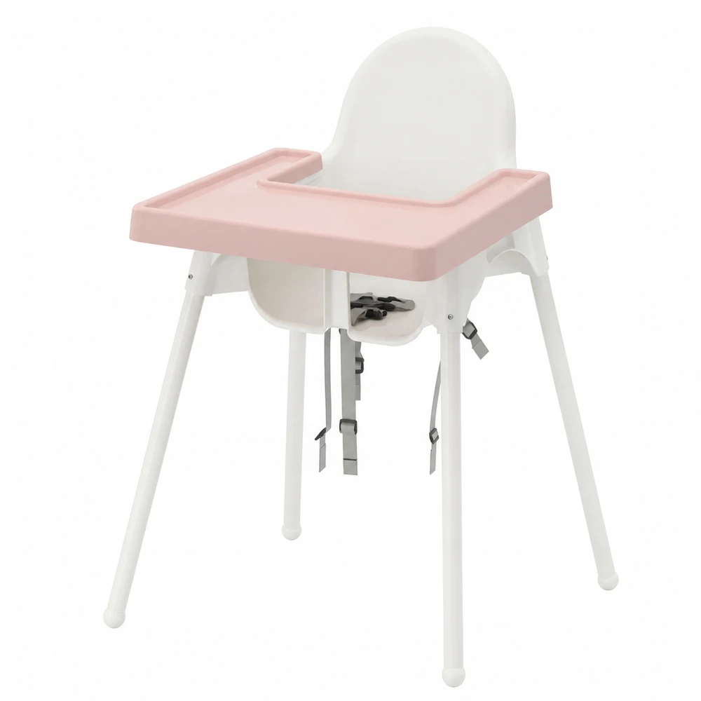 Milababy Pilnas silikoninis kilimėlis, priderintas prie Ikea Antilop rožinės kėdės