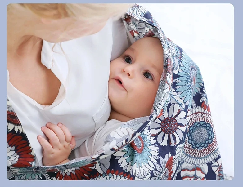 Milababy Žindymo užvalkalas su standintu langeliu. Maitinimo krūtimi užvalkalas