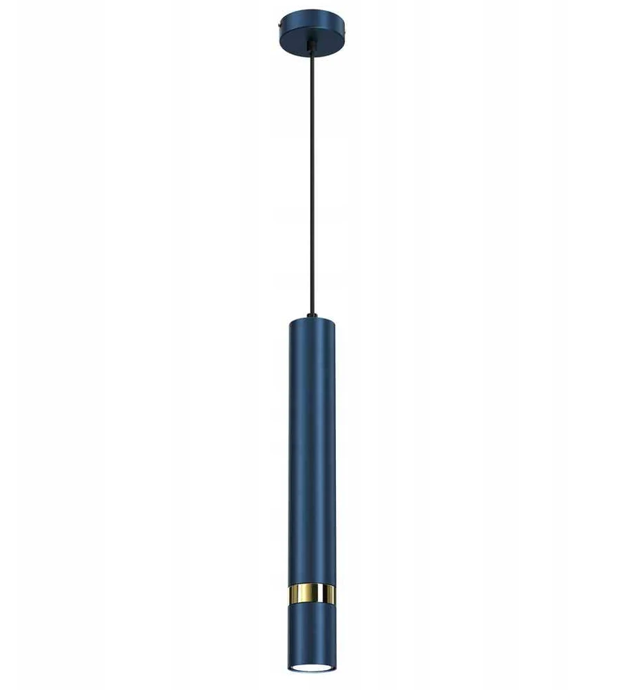 Milagro JOKER NAVY Mėlynas/GOLD 1xGU10 pakabinamas šviestuvas