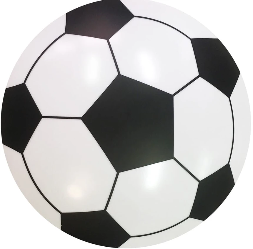 Lubinis šviestuvas Milagro Lampa sufitowa ścienna plafon LED Futbolo kamuolys Futbol Ball Soccer 40cm