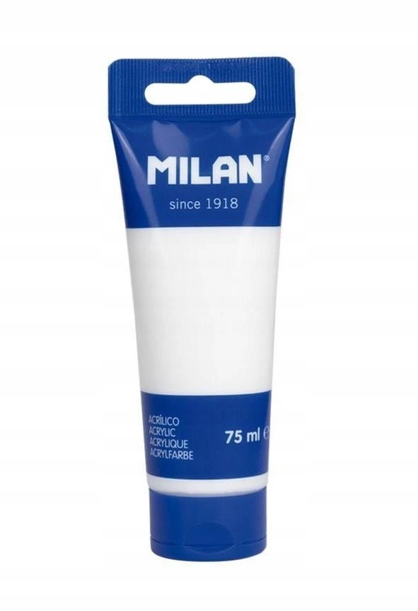 Milan Akriliniai Dažai 75 ml - Balti