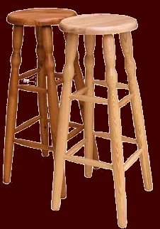 Miland PINE STOOL WOODEN STOOL 80cm tvirtos baro kėdės BAR kėdė