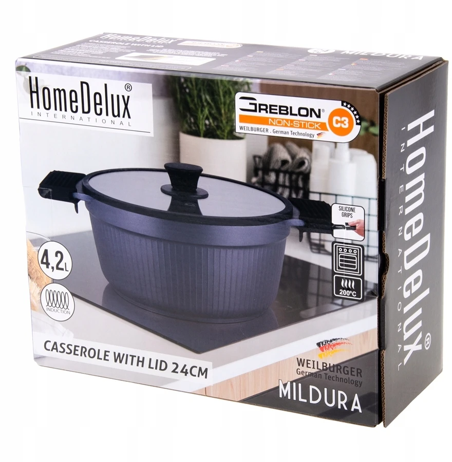 MILDURA Homedelux tradicinis puodas 4,2 l