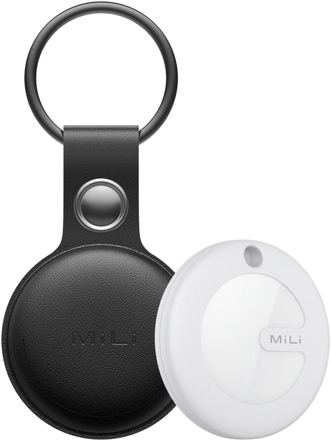 MiLi GPS Bluetooth MiTag sekiklis HD-P16 (tik) + raktų pakabukas juodas