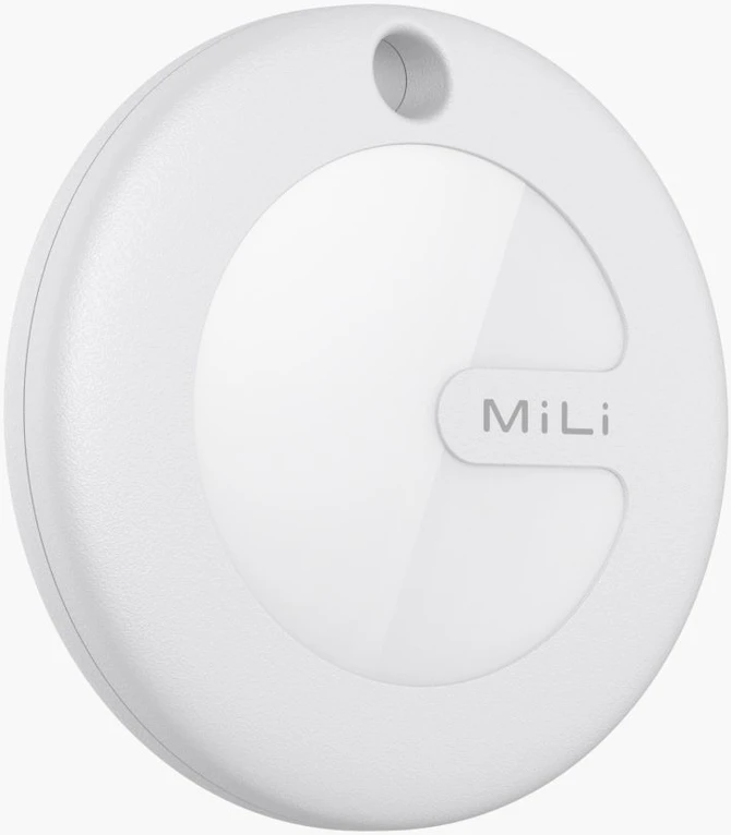 MiLi GPS Bluetooth MiTag sekiklis HD-P16 (tik) + raktų pakabukas juodas
