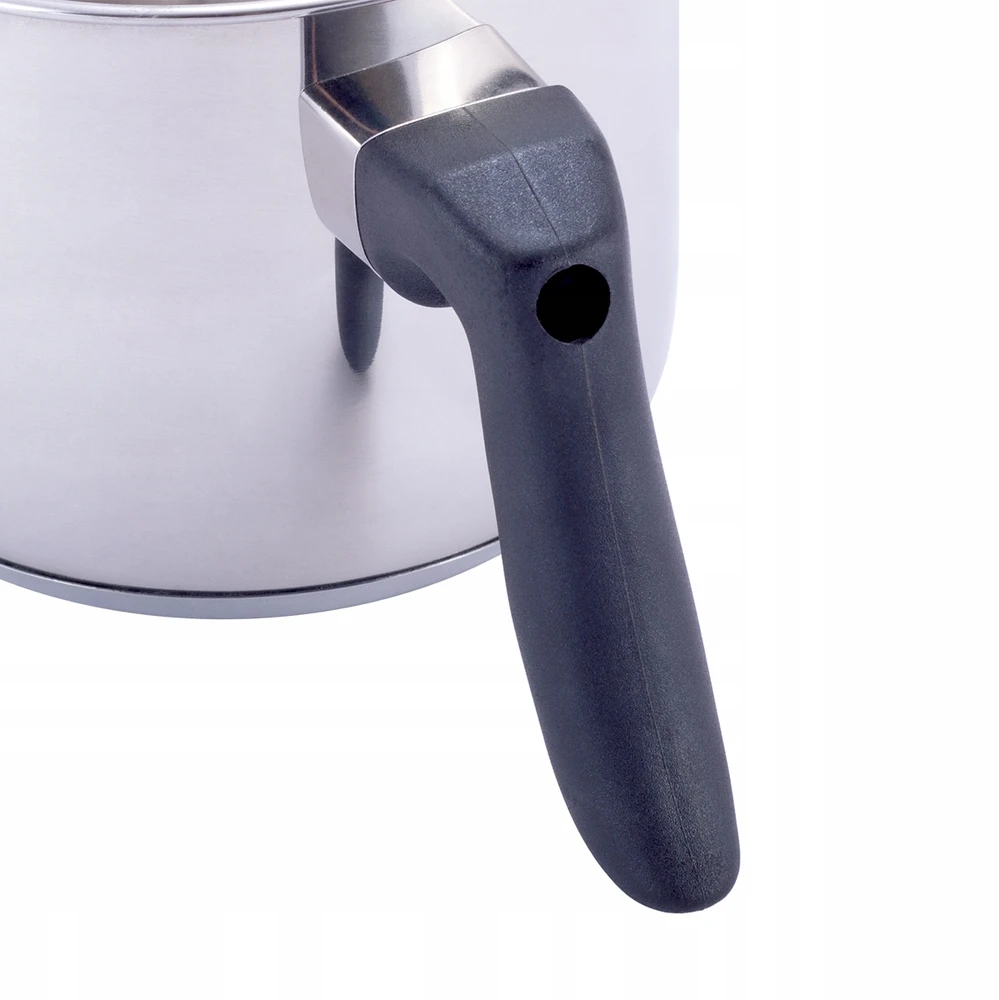 MILK POT INDUCTION nerūdijančio plieno puodas KAMILLE 1l