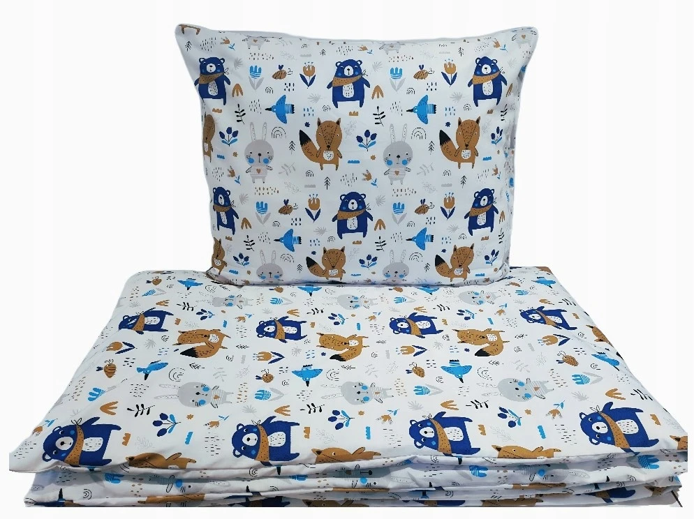 Milon Medvilninė patalynė 140x180+ 70x80 vaikams, 2 vnt