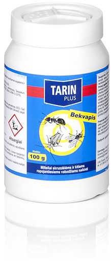 Milteliai ropojantiems vabzdžiams naikinti TARIN 100g