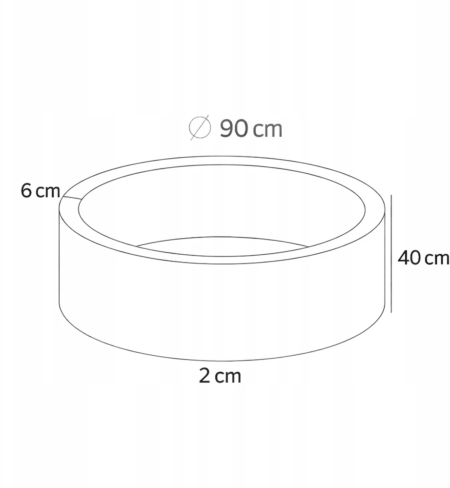 Mimii SUCHY BASEN KOJEC vaikams 90x40cm Pudrowy Róż 300 piłek apvalus