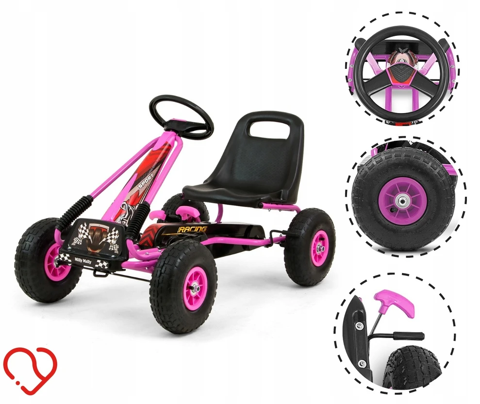 Milly Mally Thor pedalinis kartingas