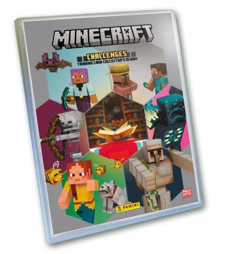Panini MINECRAFT Kolekcinės kortelės CHALLENGES STARTER