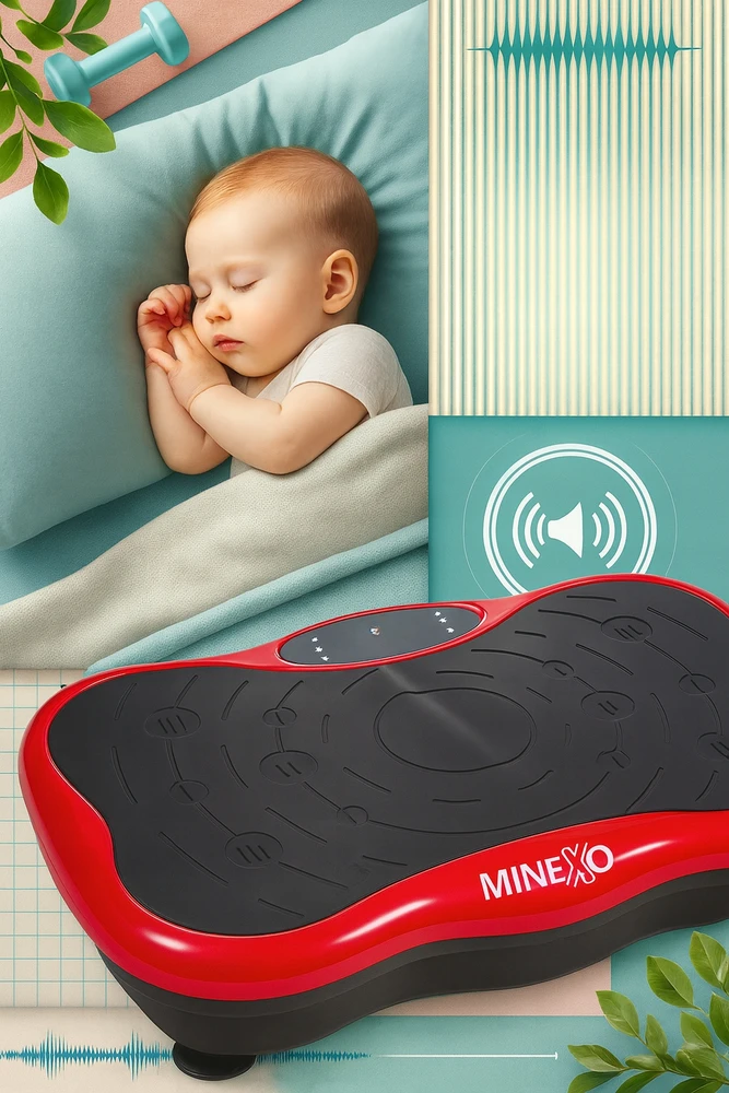 Minexo Vibro Slim platforma – treniruokite visą kūną be pastangų