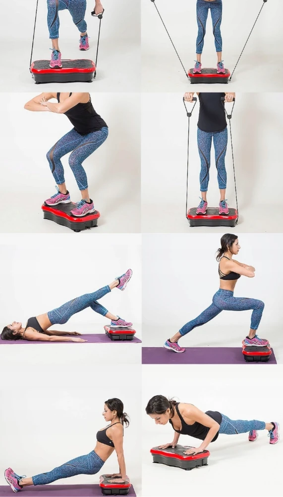 Minexo Vibro Slim platforma – treniruokite visą kūną be pastangų