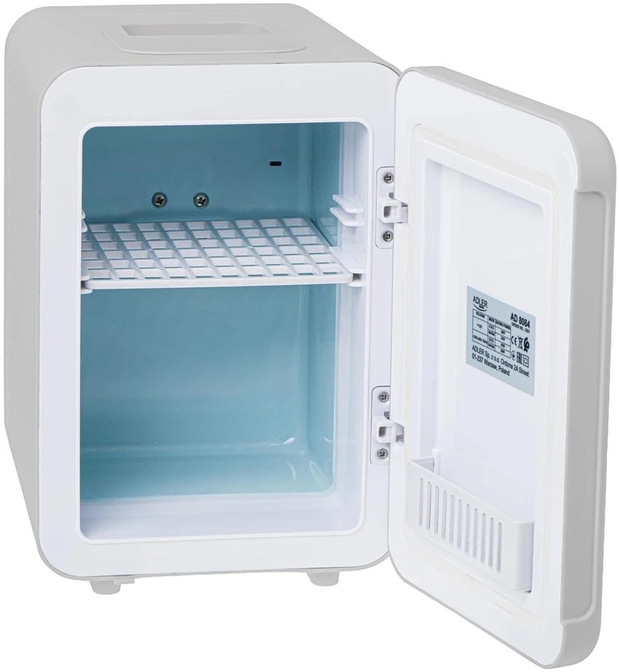 Mini šaldytuvas Adler AD 8084, 27 aukščio, 4 l, pilkas