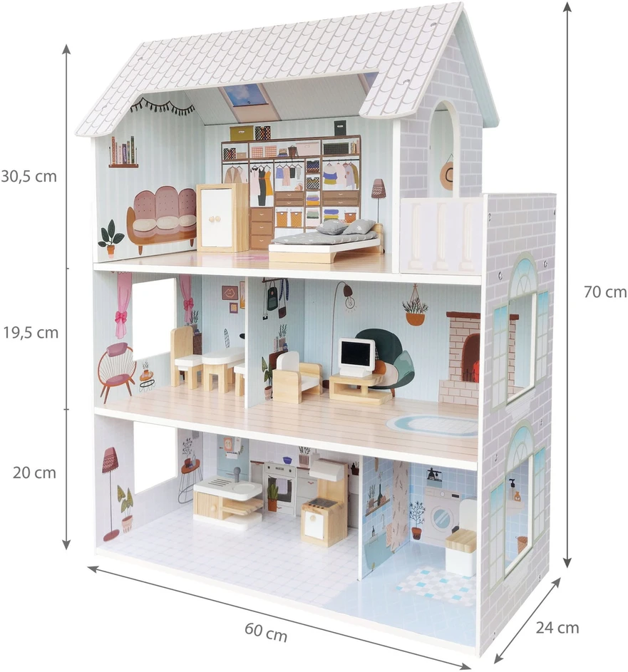 Gabby's Dollhouse Mini figūrėlė uždaroje pakuotėje