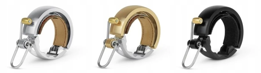 Mini garso signalas Knog Oi Luxe, sidabrinės spalvos