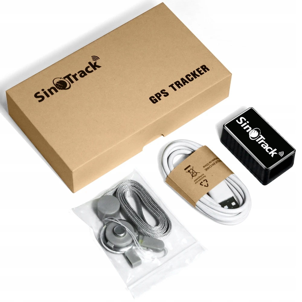 MINI GPS LOCATOR SINOTRACK ST903 DVIRAČIO 1050mAh programėlė BE PRENUMERUOTO