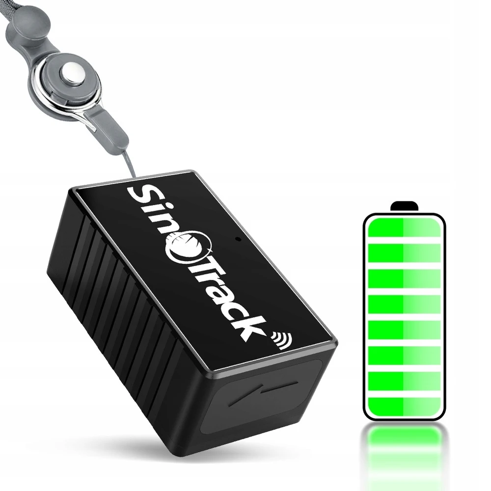 MINI GPS LOCATOR SINOTRACK ST903 DVIRAČIO 1050mAh programėlė BE PRENUMERUOTO