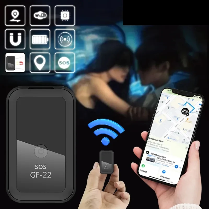 MINI GPS LOKATORIAUS MAGNETO KLAUSIMO SOS PROGRAMĖ BE MOKESČIŲ IR PRENUMERUOTOS