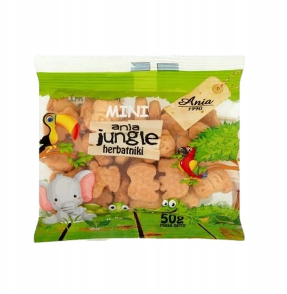 Mini JUNGLE sausainiai 50g ANIA
