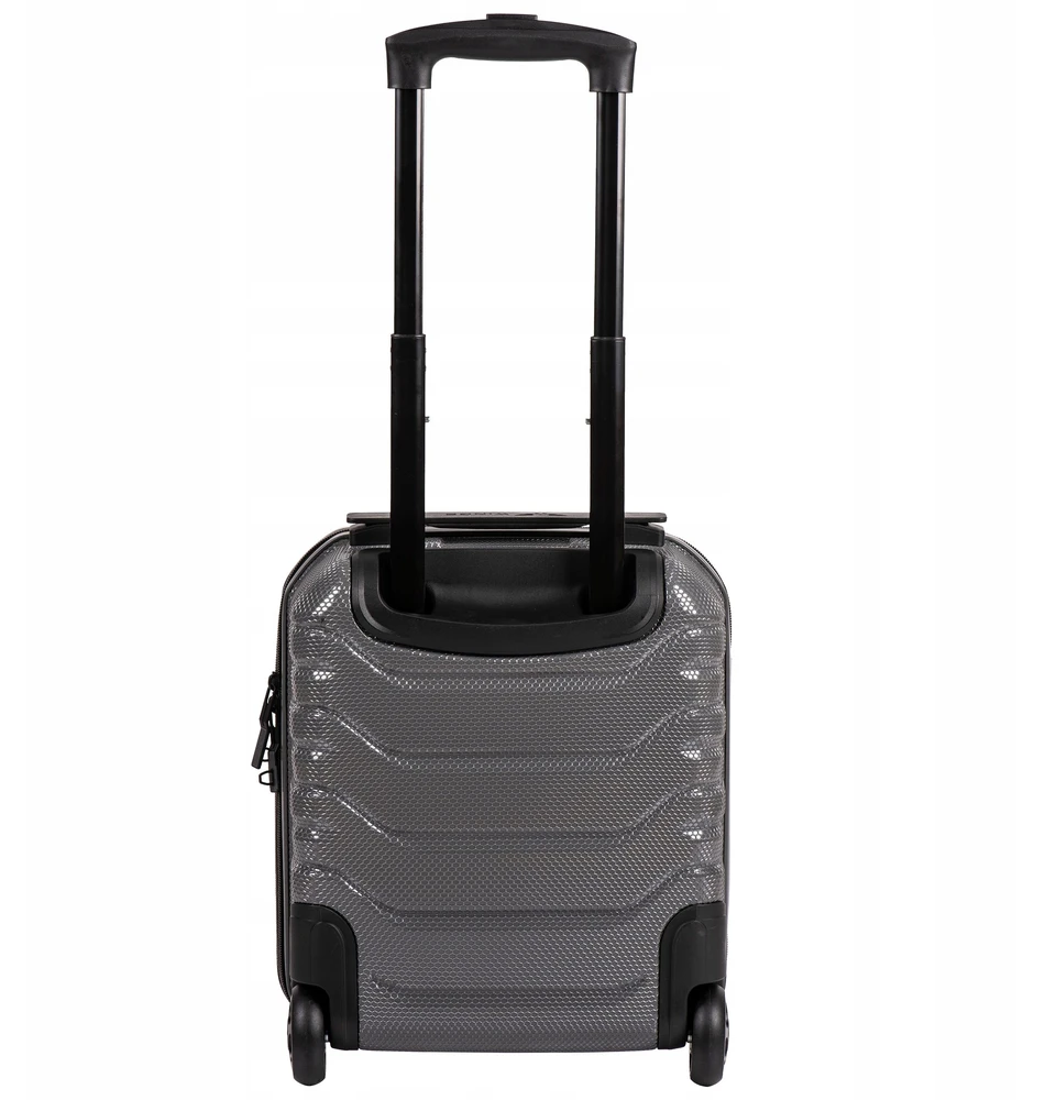 Mini Kabinos Lagaminas Wings Crake 16" Tamsiai Pilkas