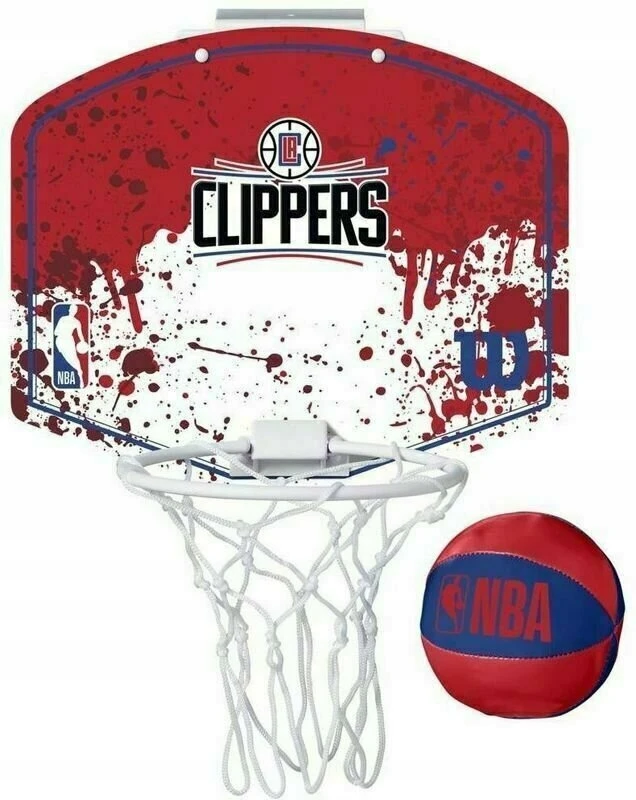 Wilson NBA komandos Los Andželo "Clippers" mini krepšinio lenta su lanku WTBA1302LAC
