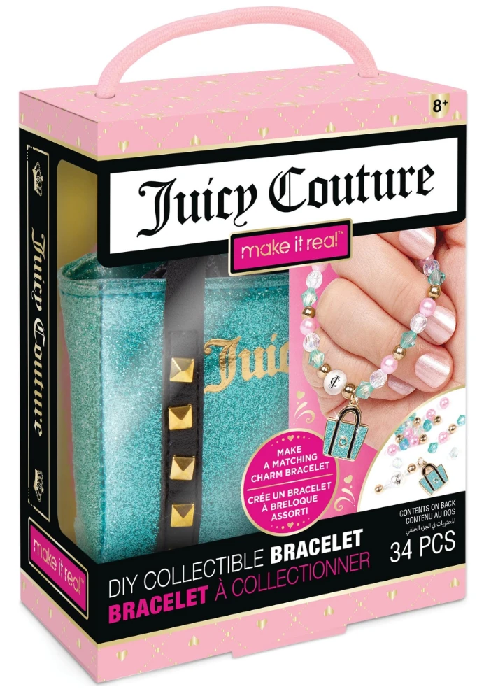 MAKE IT REAL „Juicy Couture“ mini rankinė ir apyrankė
