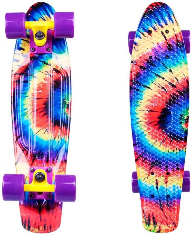 Mini riedlentė WORKER Colory 22ʺ Acid Rainbow