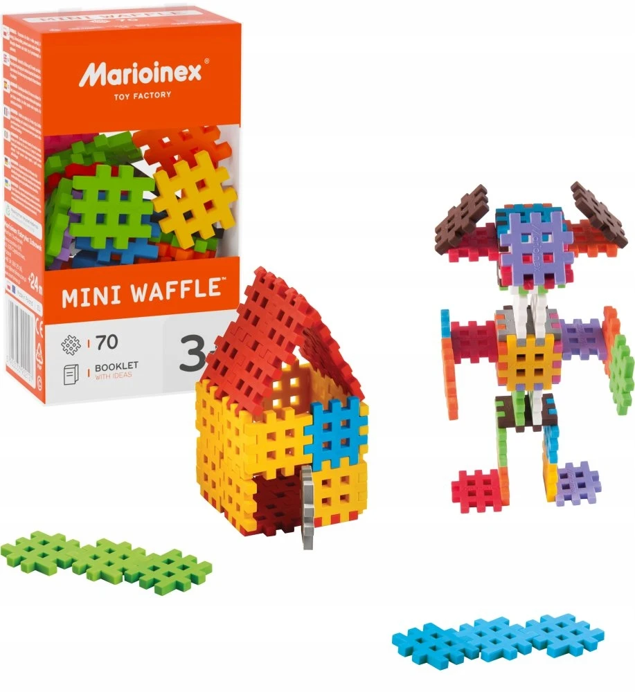 Marioinex Mini Waffle kaladėlės, 70vnt