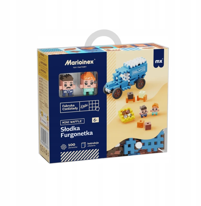 Mini vafliniai ledinukai 100el Sweet van - Marioinex