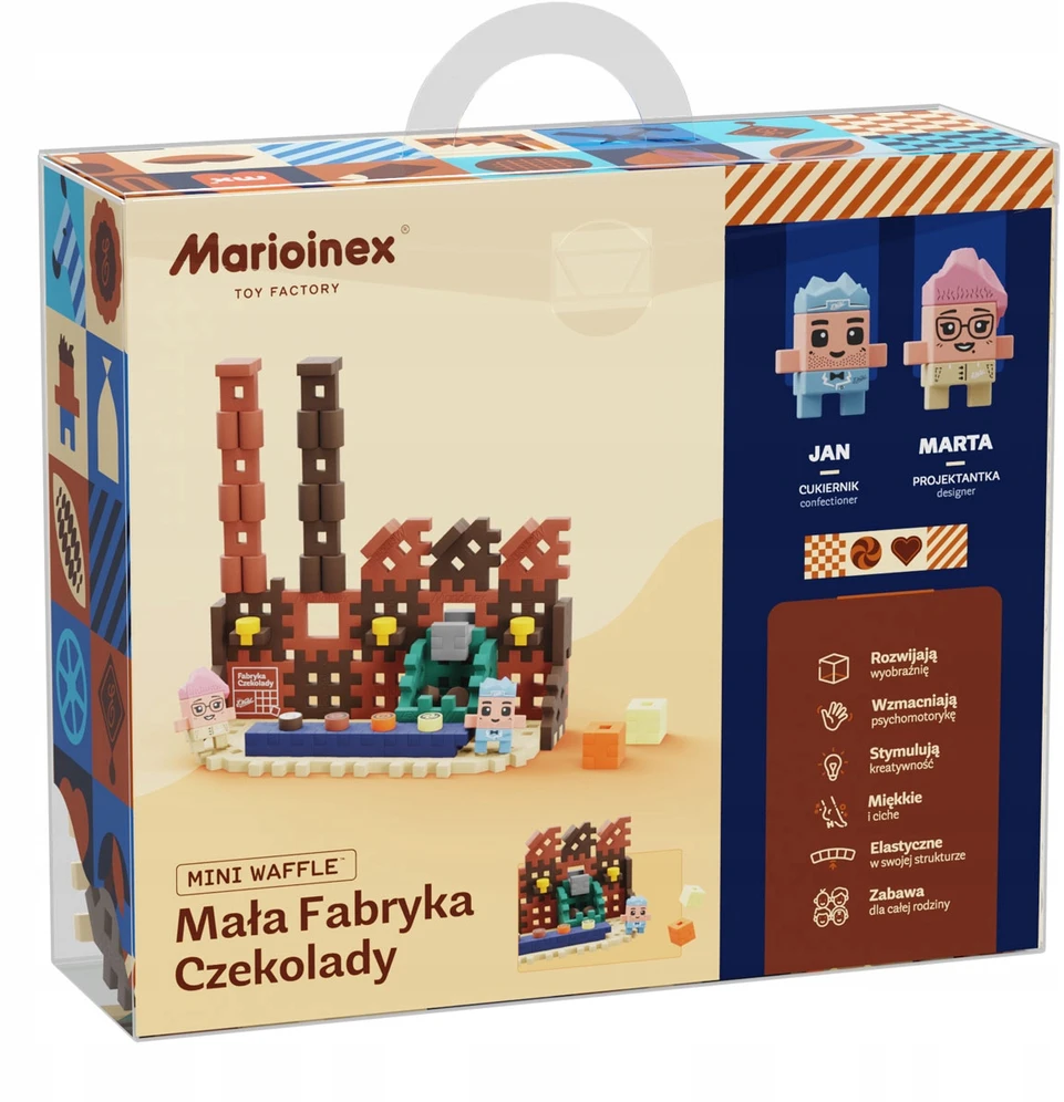 Mini vaflinis vėdaras 100el Mažasis šokolado fabrikas - Marioinex