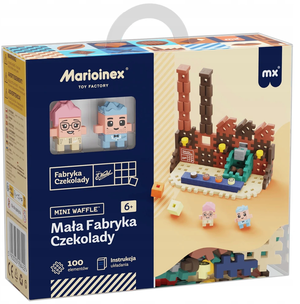 Mini vaflinis vėdaras 100el Mažasis šokolado fabrikas - Marioinex