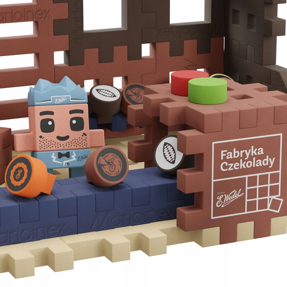 Mini vaflinis vėdaras 230el Šokolado fabrikas - Marioinex
