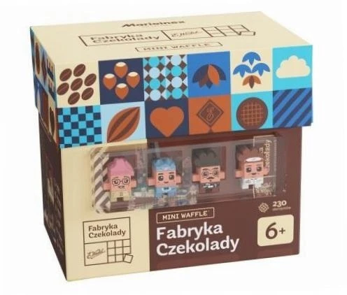 Mini vaflinis vėdaras 230el Šokolado fabrikas - Marioinex