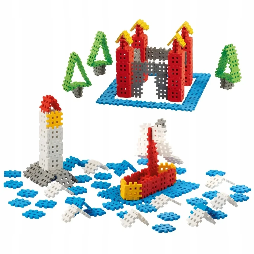 Mini Waffle statybinės kaladėlės 400vnt Marioinex rinkinys