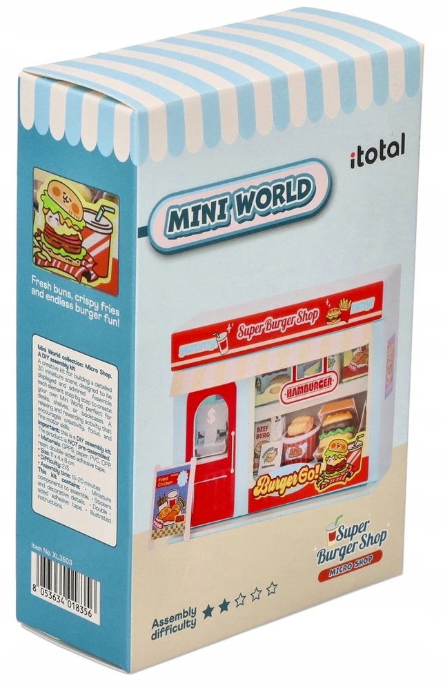 iTotal - Mini pasaulis: Super mėsainių parduotuvė (XL3503)