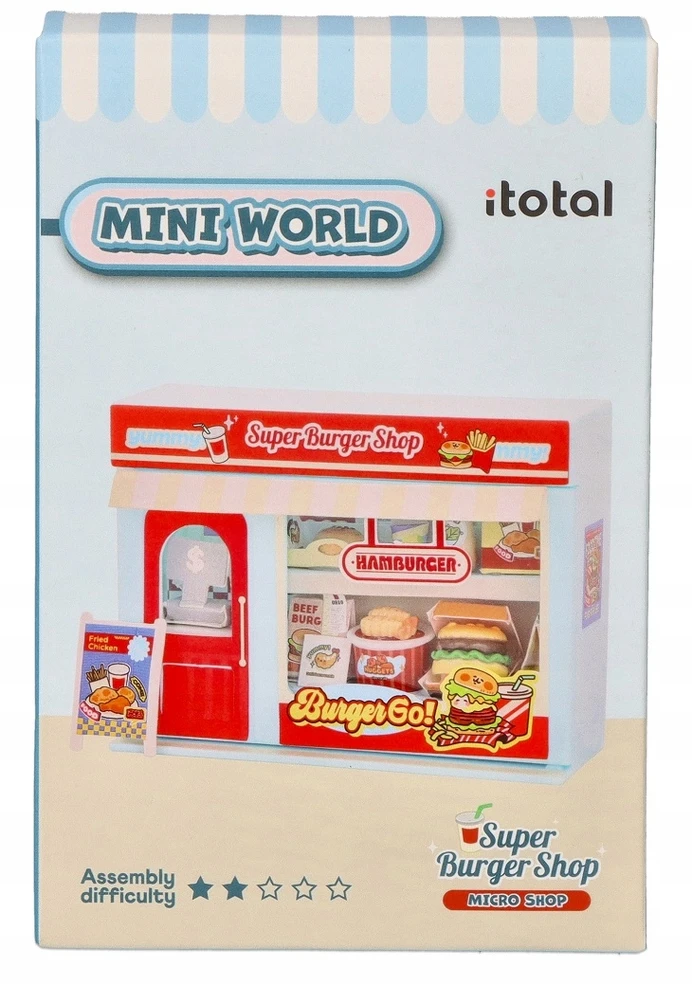 iTotal - Mini pasaulis: Super mėsainių parduotuvė (XL3503)