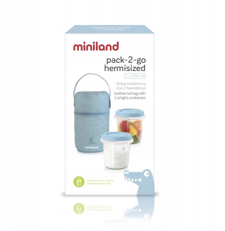 MINILAND HERMENTINIS PIENO TAKAS 2X250ML SU IZOTHERM MĖLYNA
