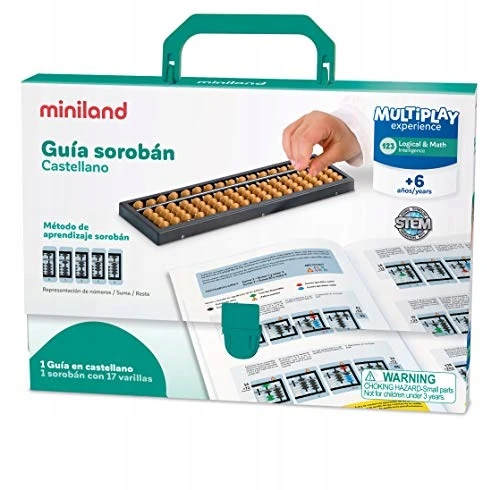 Miniland Soroban Guide Miniland95084 japońskie liczydło
