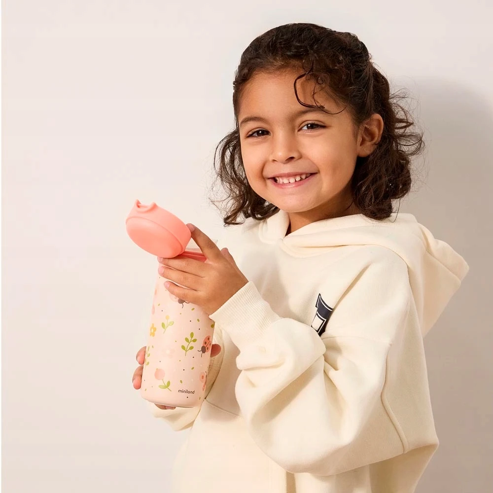 Miniland Thermos junior 320ml - Butterflies, termo buteliukas