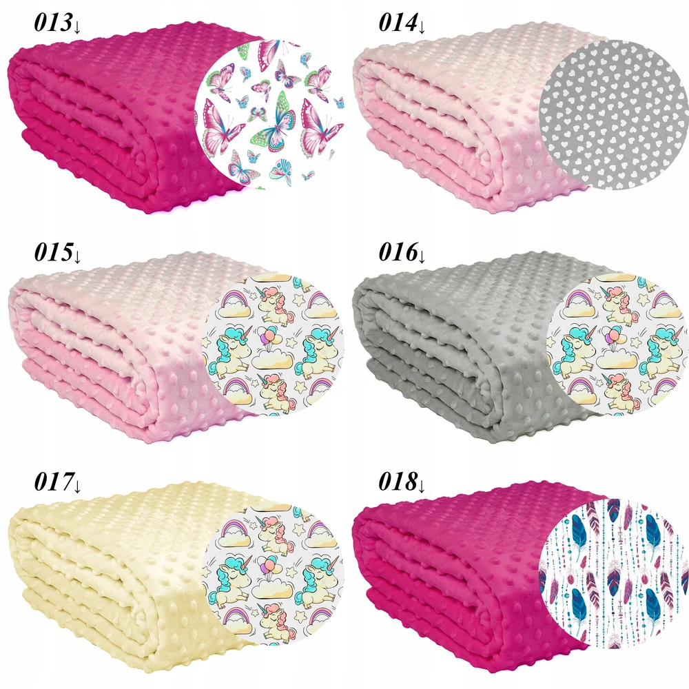 Miniminky Anti-shock Travel Pillow Butterfly galvos atrama Minky Colors vežimėliui