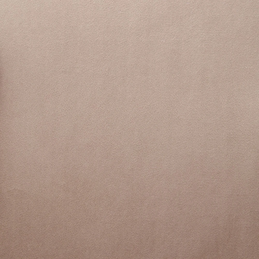 Minkšta aksominė dygsniuota kėdė, smėlio spalvos 46,5x58x88 Louis HOMLA