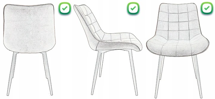 MINKŠTA AKSOMINĖ KĖDĖ svetainei, dygsniuota MISTY smėlio spalvos JUMIhome