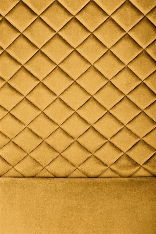 Minkšta kėdė K-442 Halmar Mustard, ant bėgių