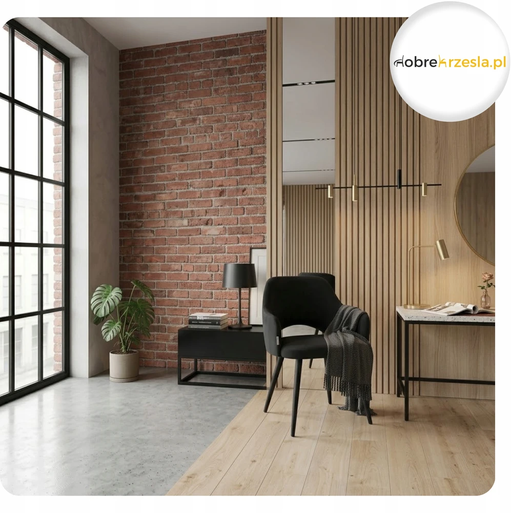 Atos Minkšta kėdė svetainei Milano Juodas Leg MG19 Modern Velvet