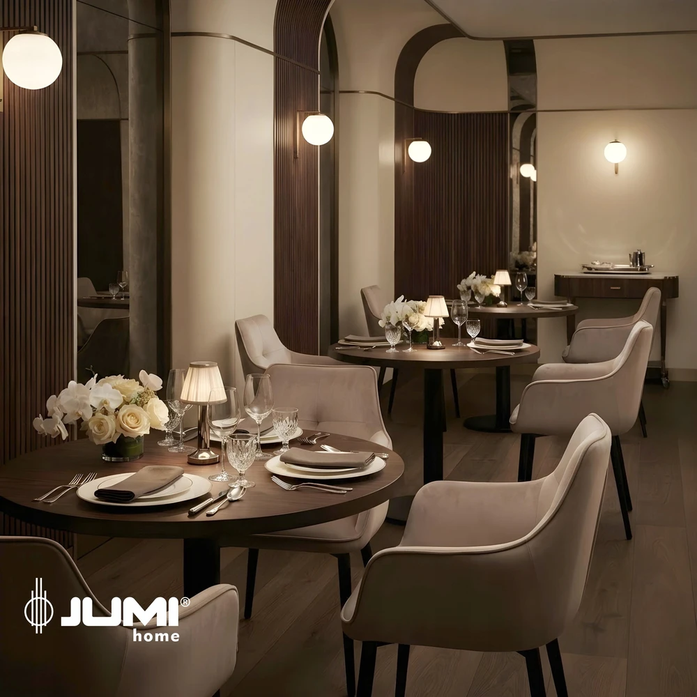 Minkšta kėdė valgomajam SVEIKATAS aksomas MODERN smėlio spalvos ALMA JUMIhome