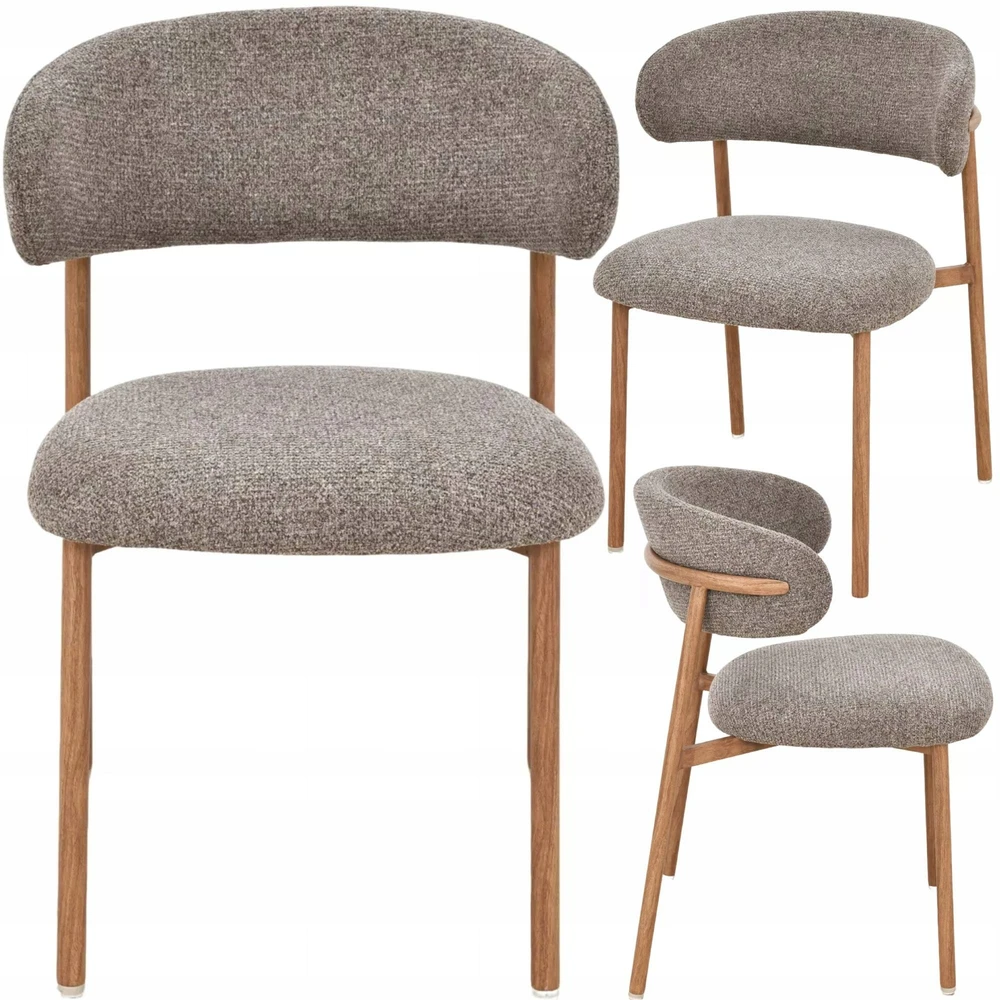 MINKŠTA KĖDĖ VALGOMOJE SVETAINEI OAK/CAPPUCCINO SCANDI ELTON SIGNAL