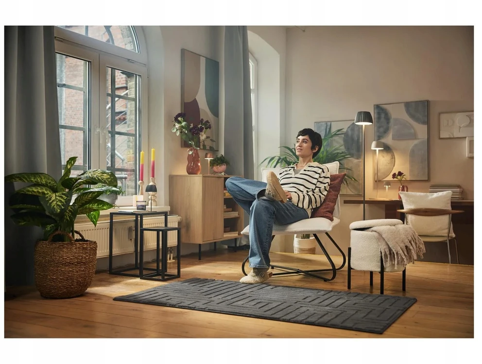 Minkštas, stilingas, patogus Livarno Home Teddy pliušinis fotelis
