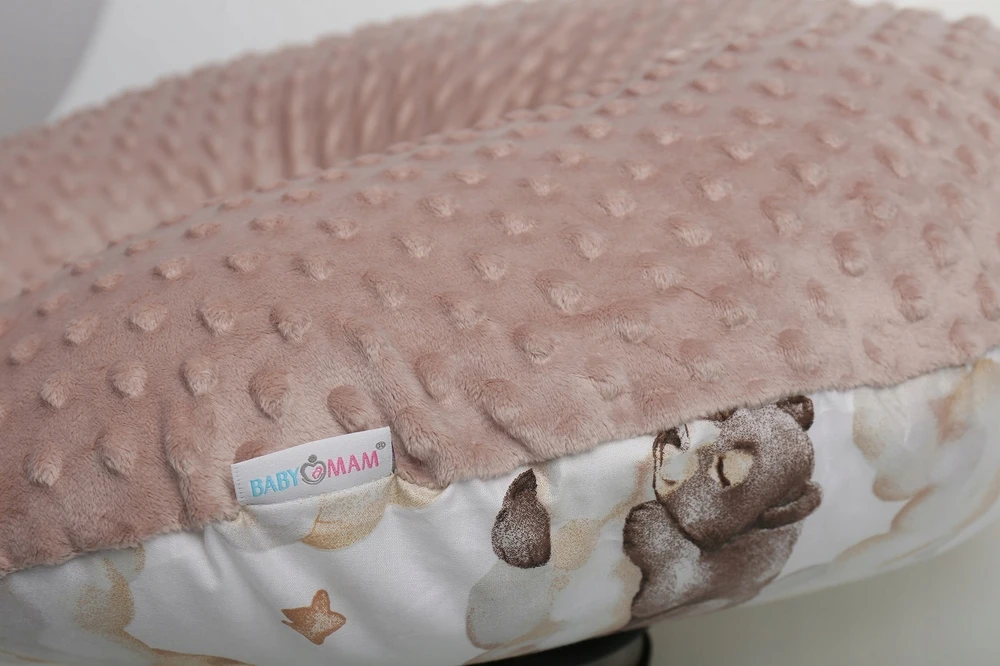 MINKY XXL PREMIUM BABYMAM ROGAL PAGALVĖ MĖTINAI IR MIEGAI