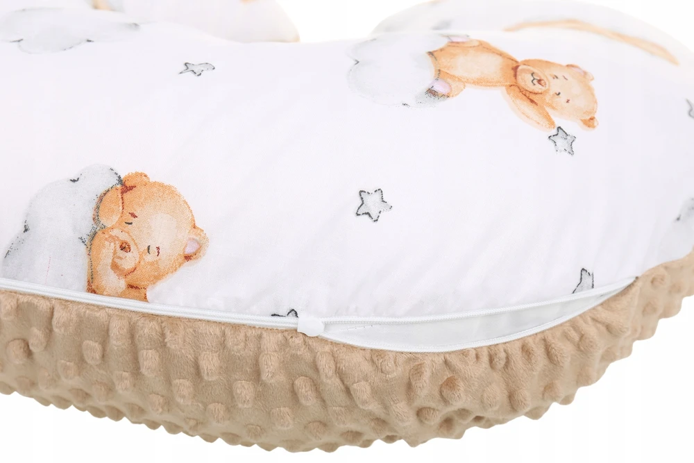 MINKY XXL PREMIUM BABYMAM ROGAL PAGALVĖ MĖTINAI IR MIEGAI